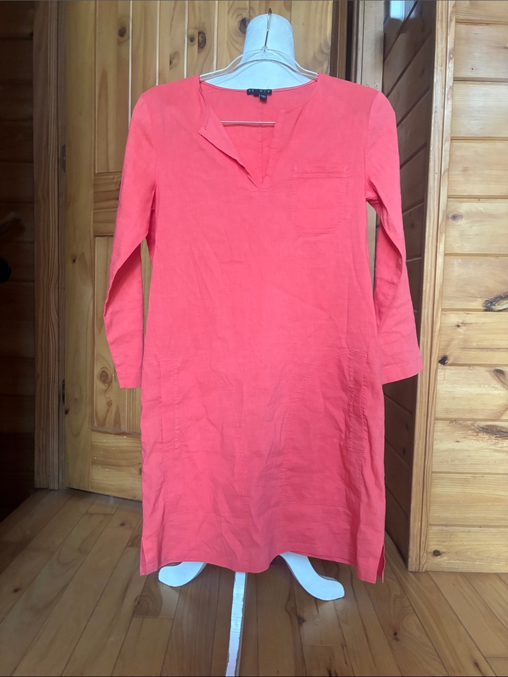Theory Carlin crinkle dress